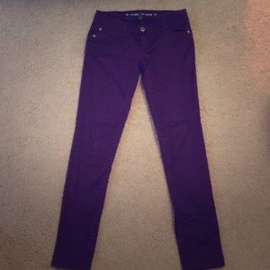 Celebrity Pink size 3 purple jeans